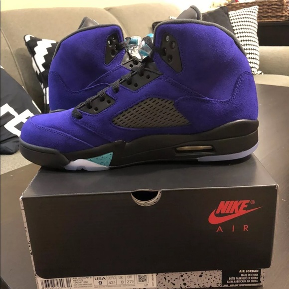 Air Joran 5 V Retro "Alternate Grapes" - Picture 3 of 7